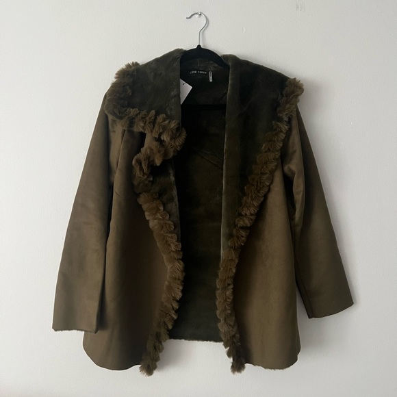 Loven Token Valentina Faux Fur Jacket - Picture 3 of 8